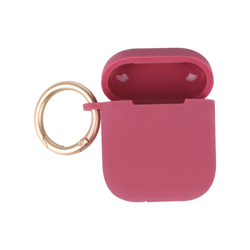 

Competitive Price Silicone Earphone Protective Silicone Case Cover for Airpod Pro, Dark red