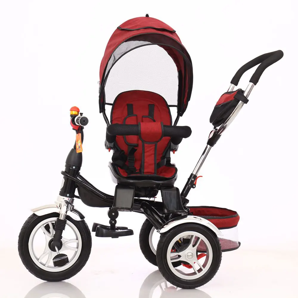 

China custom four wheels luxury baby stroller 3 in 1 with car seat, Customized