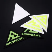 

Custom Garment 3D Raised Embossed Brand Name Logo Luminous Soft PVC Rubber Labels Patches and Badge