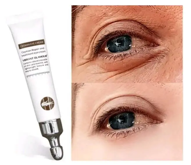 

VIBRANT GLAMOUR crocodile oil repair cream Silk Protein Anti-Wrinkle Firming Eye Cream For Wrinkles, Fine Lines, Dark Circles