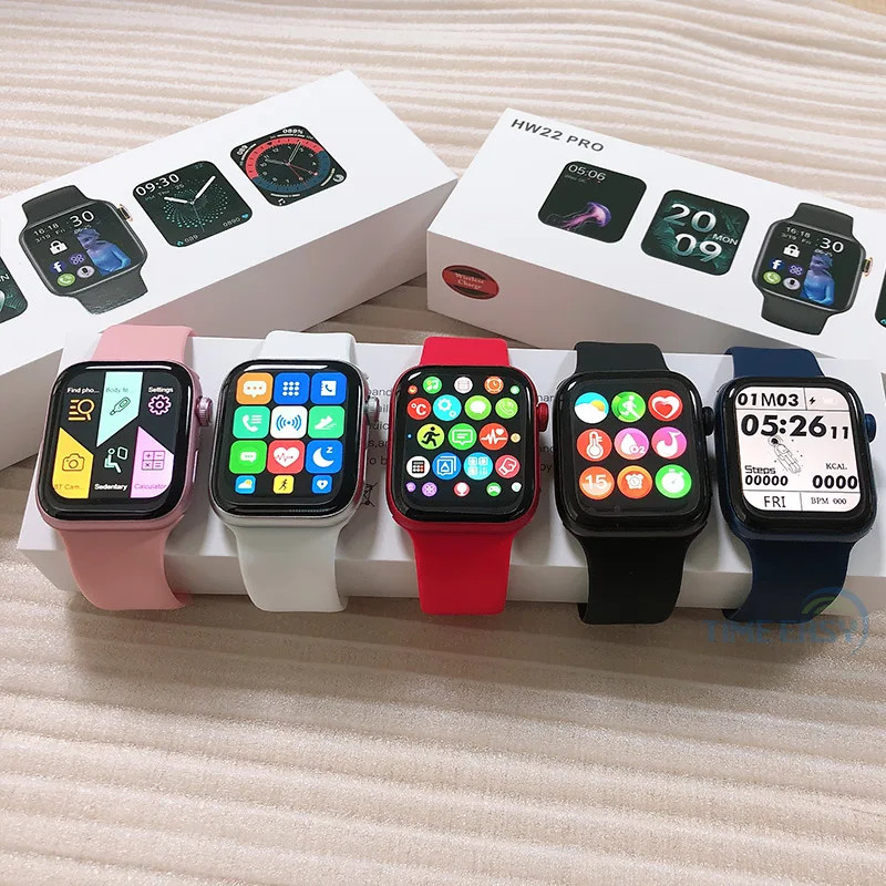 

2021 Android relojes inteligentes Men Smart Watch HW22 pro T500 T55 X6 X7 W26 W34 W5 W6 Y68 watch series 4 5 6 sport Smartwatch