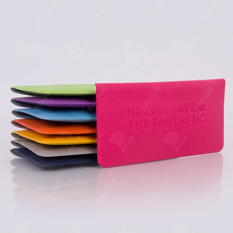 

New Product 2019 Custom Made Plastic Passport Cover Travel Document Organizer Holder Design, Customized color