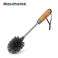 

Masthome Eco-friendly Bamboo and stainless handle water bottle cleaning brush