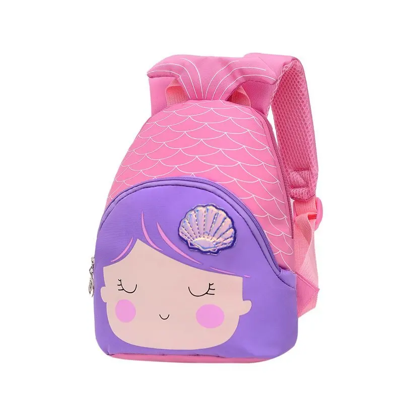 

Toddler Backpack Waterproof Children School Backpack Neoprene Animal Schoolbag Lunch Box Carry Bag for Boys Girls Mermaid