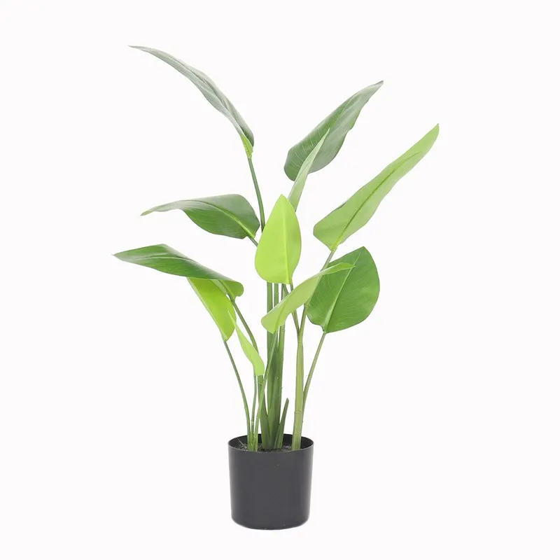 

Monstera deliciosatrees plastic artificial plant artificial tree banana leaves for decoration