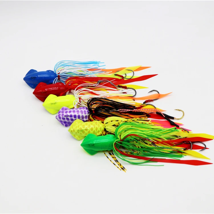 

Hot selling cheap custom rubber skirts fishing jigging hard bait fishing lure