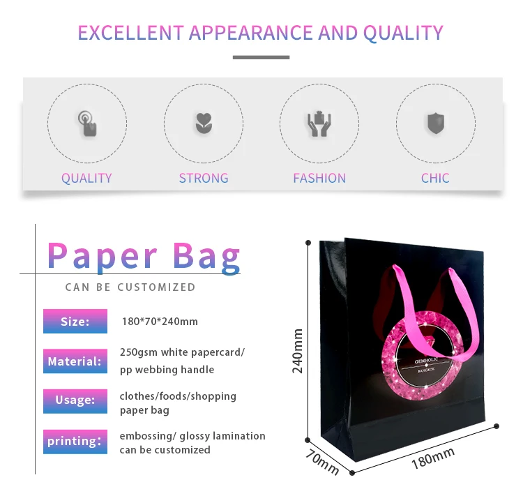 2shopping paper bag