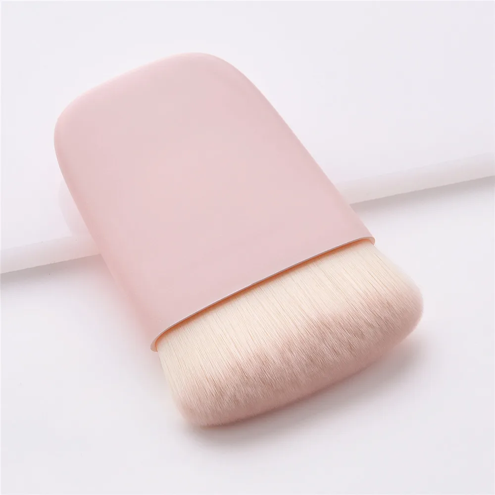 

1pc flat shape foundation liquid multifunction powder makeup brush