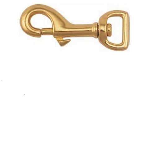 

5/8",3/4",1" Solid Brass Swivel Bolt Snap Hook