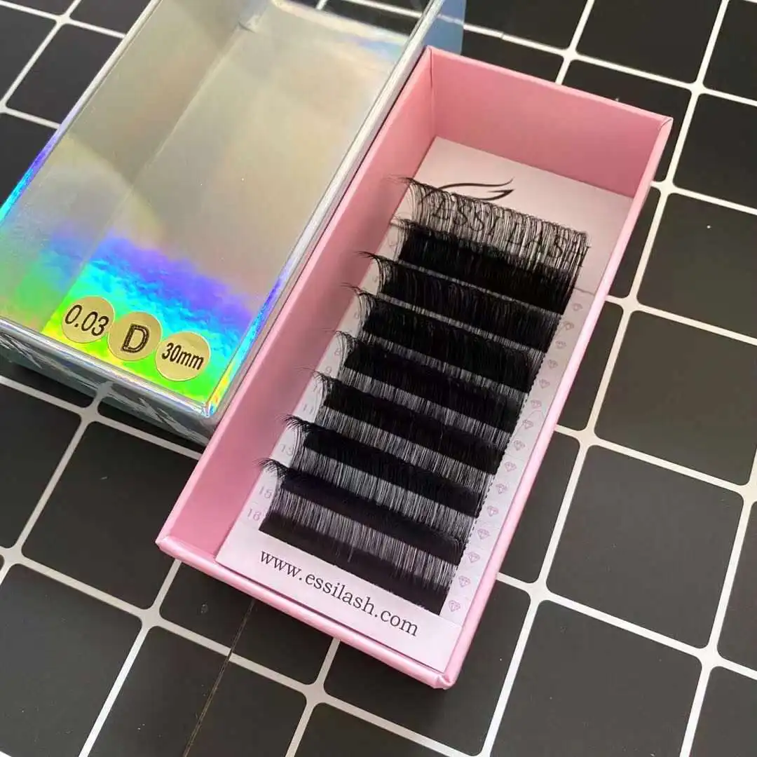 United States Vendors Luxury Private Label Packaging Vegan Mink Wholesale 0.03 0.05 0.07 Eyelashes Las Extension Supplies