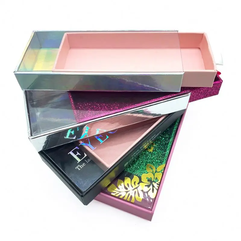 
wholesale custom high quality false eyelashes packaging boxes for mugs 