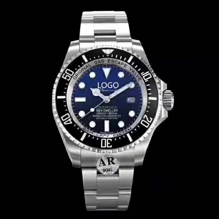 

waterproof Rollexables sports Noob watch ETA 3235 movement 904L steel Deepsea 44mm D-blue 116660 Luxury brand watch