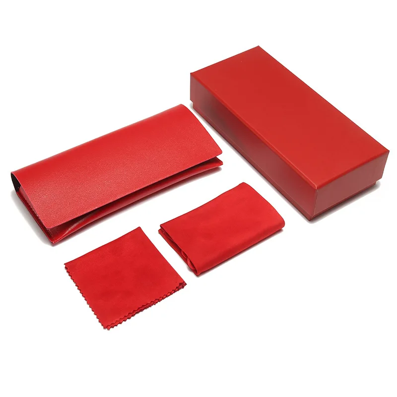 

Sunglasses Paper Box Pink PU Glasses Case Men Women Big Eyeglass Box Package Can Custom LOGO 100 Moq Sun Glasses Case