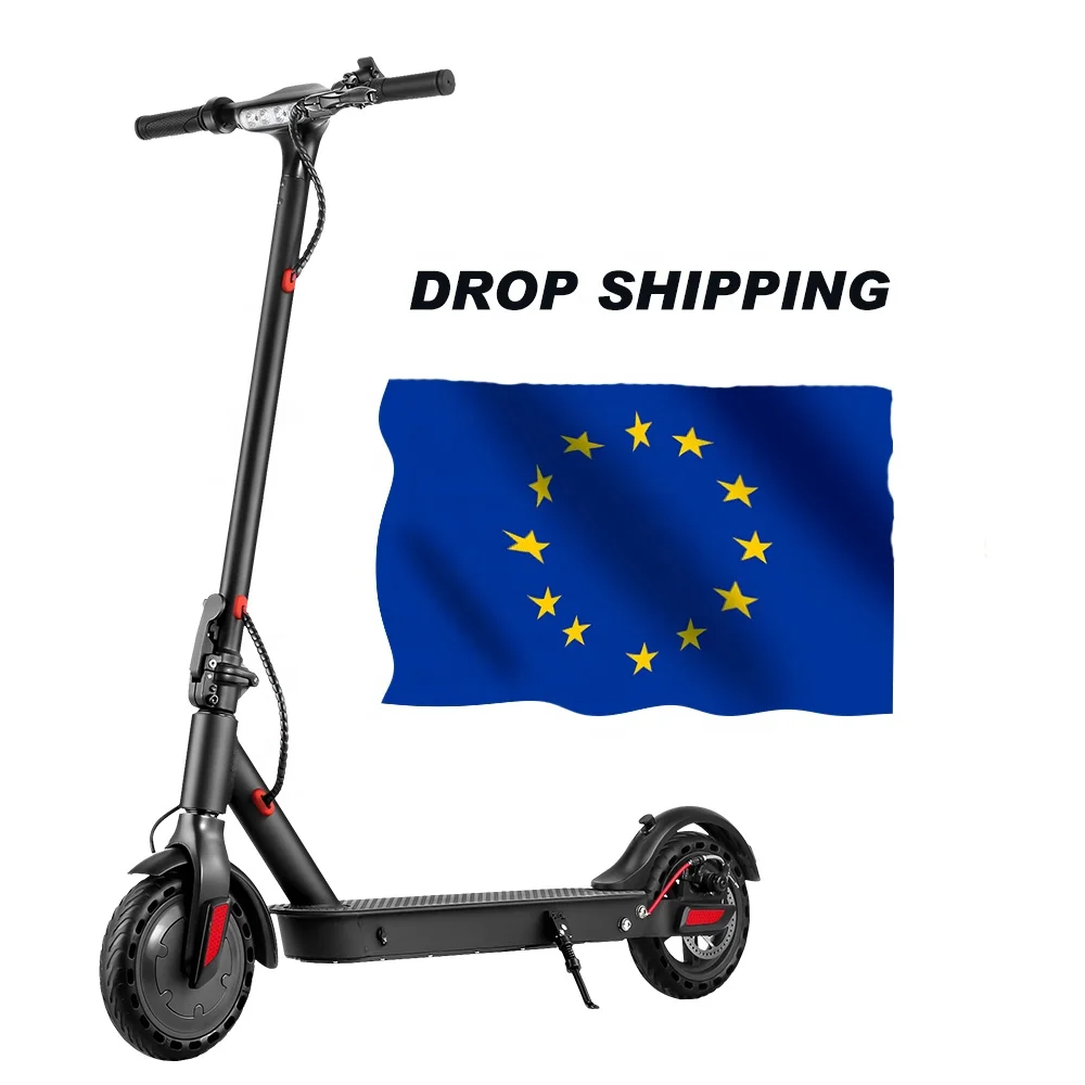 

E9T 350W 30km/h 10Ah Double shock absorption Suspension Long range Porable EU Warehouse E scooter Electric Scooter Adults