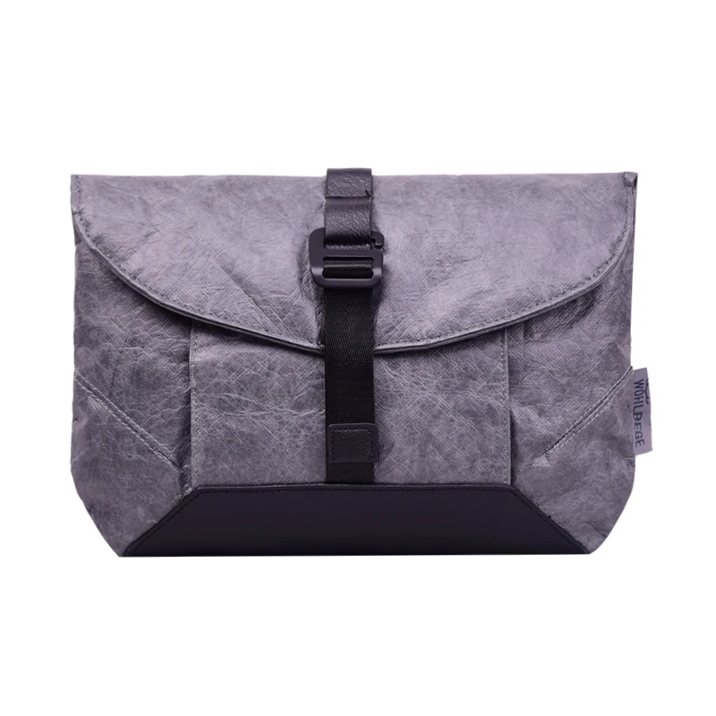 

2021 New Material Tyvek Good Quality Men Crossbody Bags Sling Chest Bags Crossbody, Black, white, gray