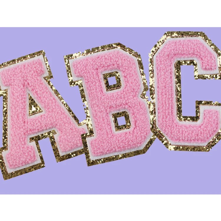 

Hoodie hats varsity letter boys shirt letter embroidered iron on chenille patch letter