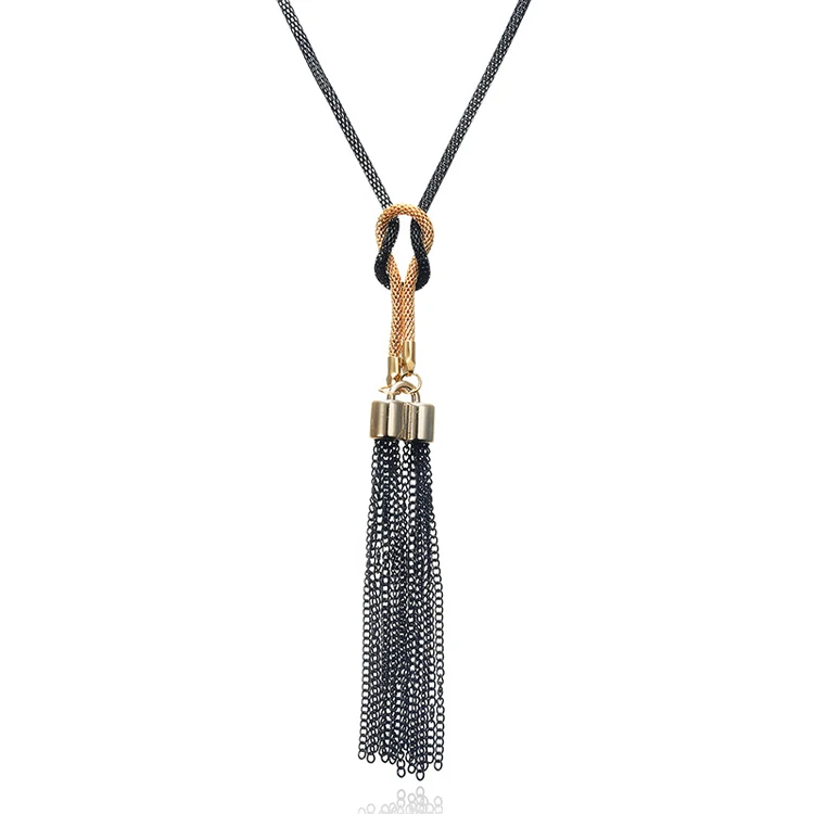 

Winter Sweater Chain Long Pendent Necklaces