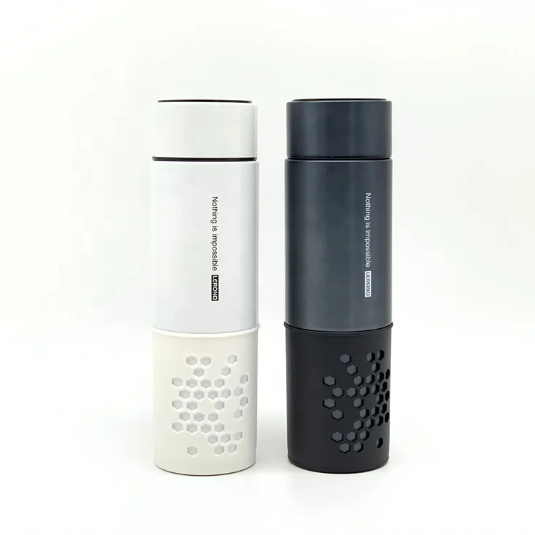 

Promotion Custom 316 Stainless steel custom intelligent vacuum flask smart water bottle with temperature display, Black / white