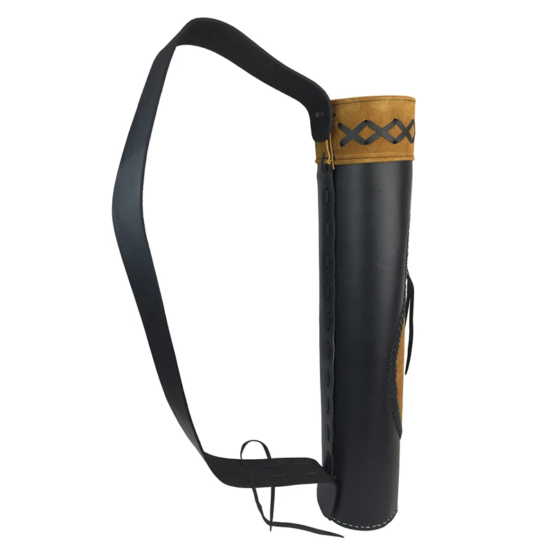 Archerymax Arrow Quiver Traditional Leather Shoulder Backpack Quiver