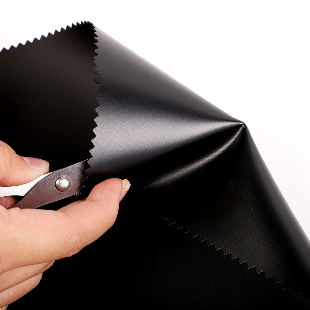 7毫米 58 英寸黑色防水 tpu 雨衣面料