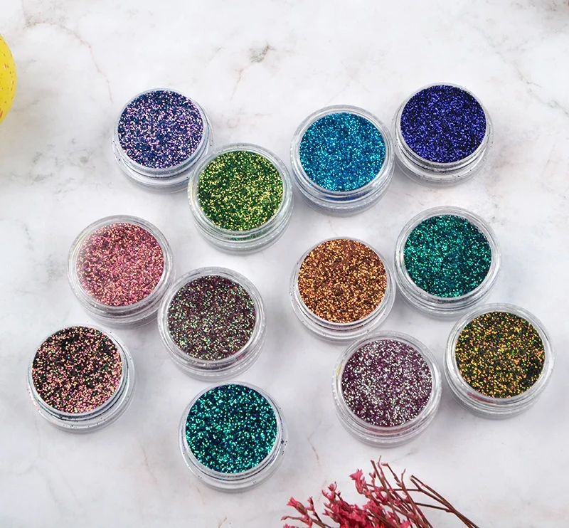 

New Lunched Top Quality Metallic Holographic Wholesale Glitter Eyeshadow Single