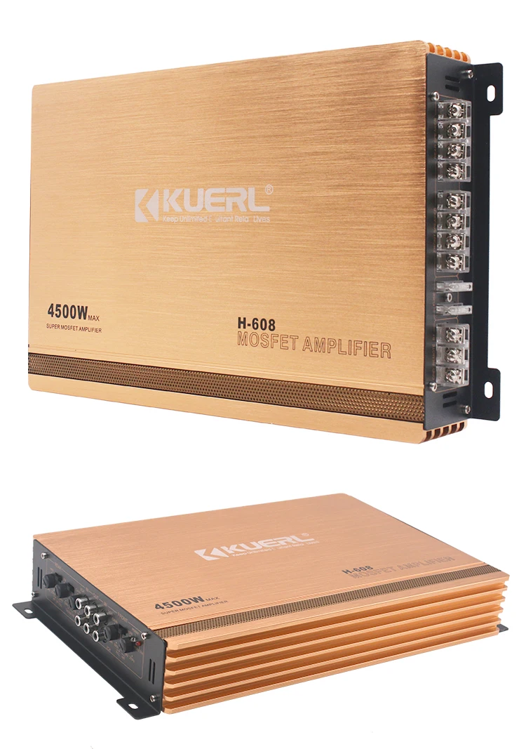 4500W High Power Amplifier - 4 Channel Car Audio Solution