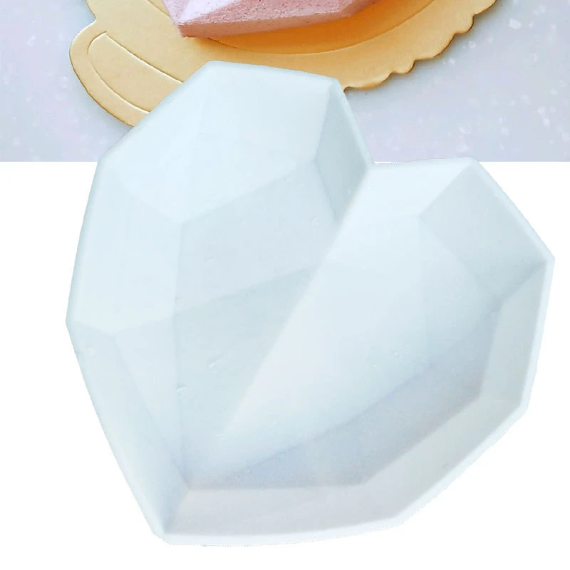 

3d Silicone Heart-shaped Cake Mold Mousse Cake, Random