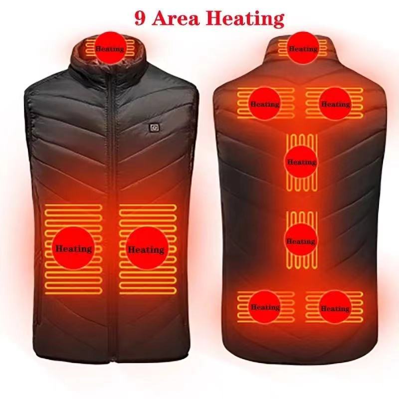 

Custom Logo Keep Warm Heating Vest Oversized Unisex Usb Heated Vest