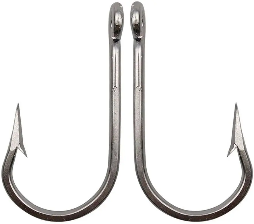 

hot sale 7732 Saltwater Stainless Steel for fishing Big Game Fishing Hooks, Sliver