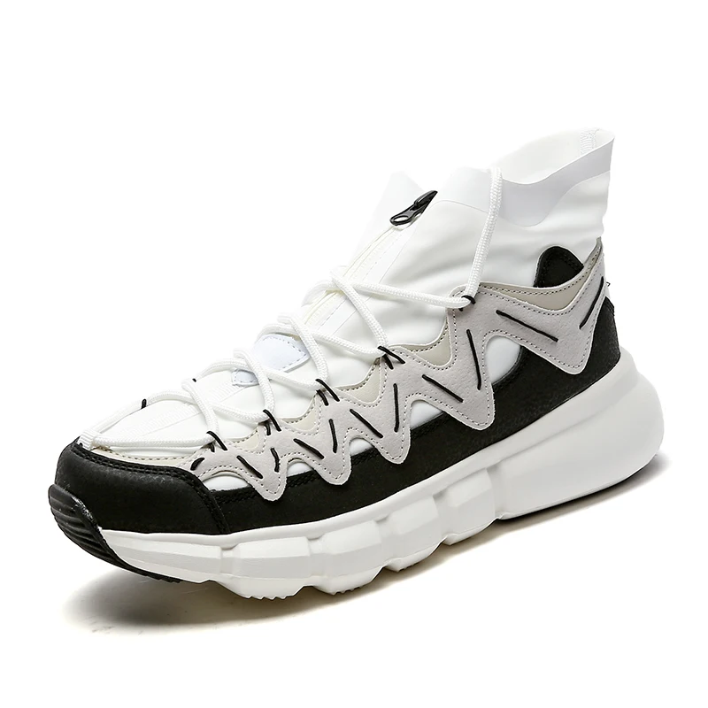 

Wholesale white men comfortable sport shoes breathable sweat absorb sport running shoess outdoor trainer NK sport shoes