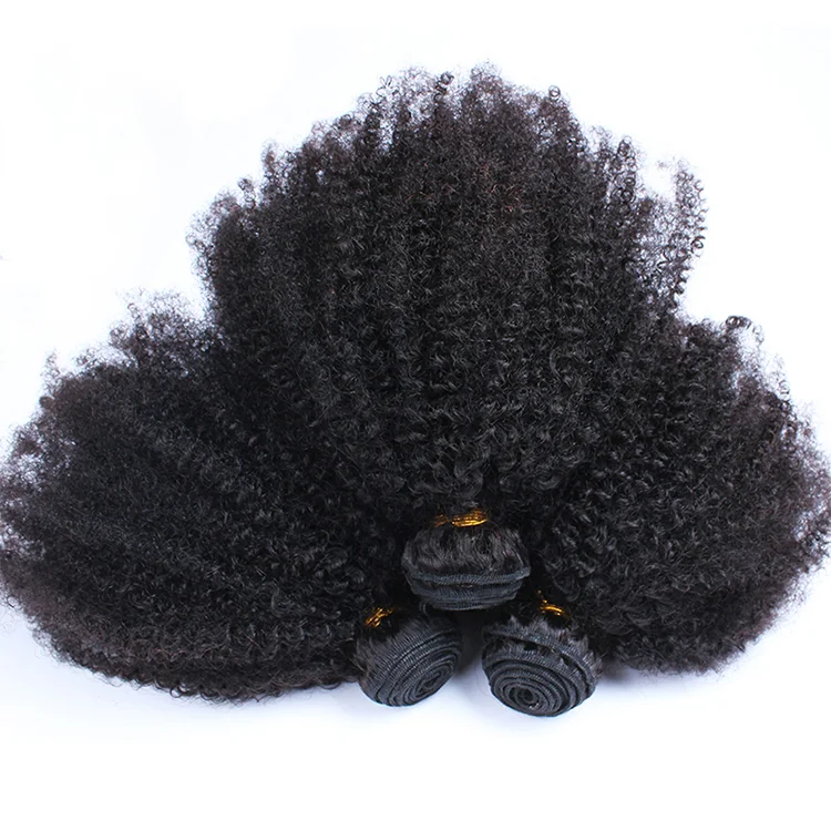 

Wholesale Afro Mongolian Kinky Curly Human Hair, 4C Afro Kinky Curly Human Hair Weave