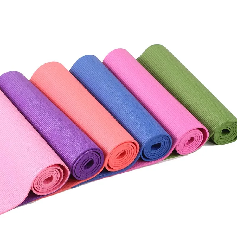 

1730*610*3mm PVC Yoga Mat Wholesale Custom Printed Eco Friendly Non-slip Premium Quality Yoga Mat Pilates & Fitness Mat, Red,orange,purple,green,pink, customizable