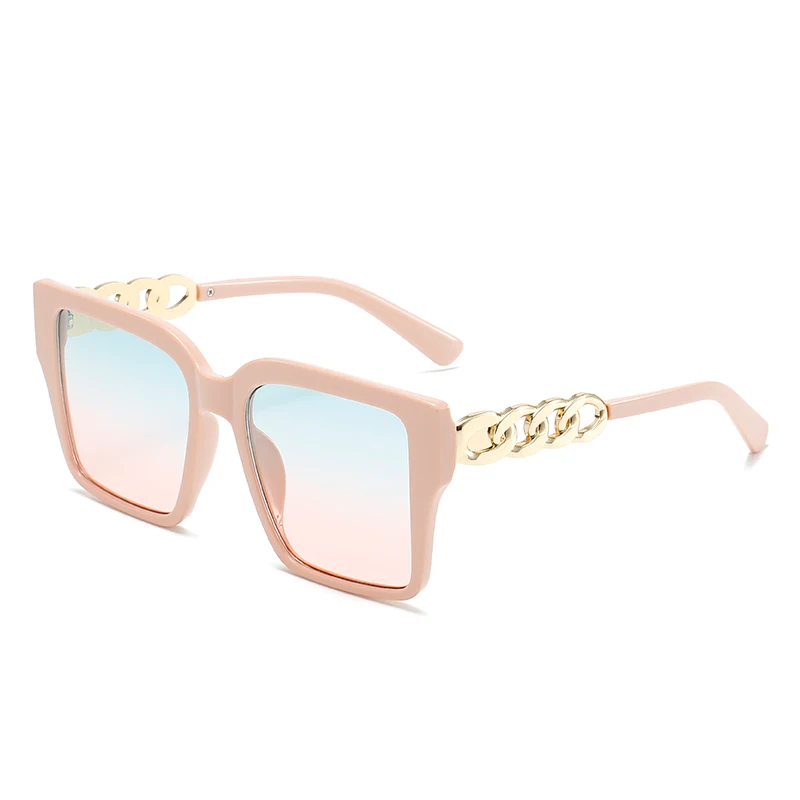 

L2243 new 2021 fashion square big sunglasses shade women oversized brand designer sun glasses