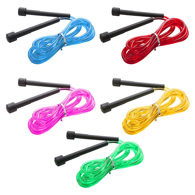 

Freestyle Professional Heavy Custom Logo Soft Workout Fitness Private Label Kids Long Handles Cheap Oem Plastic PVC Jump Rope, Customized color