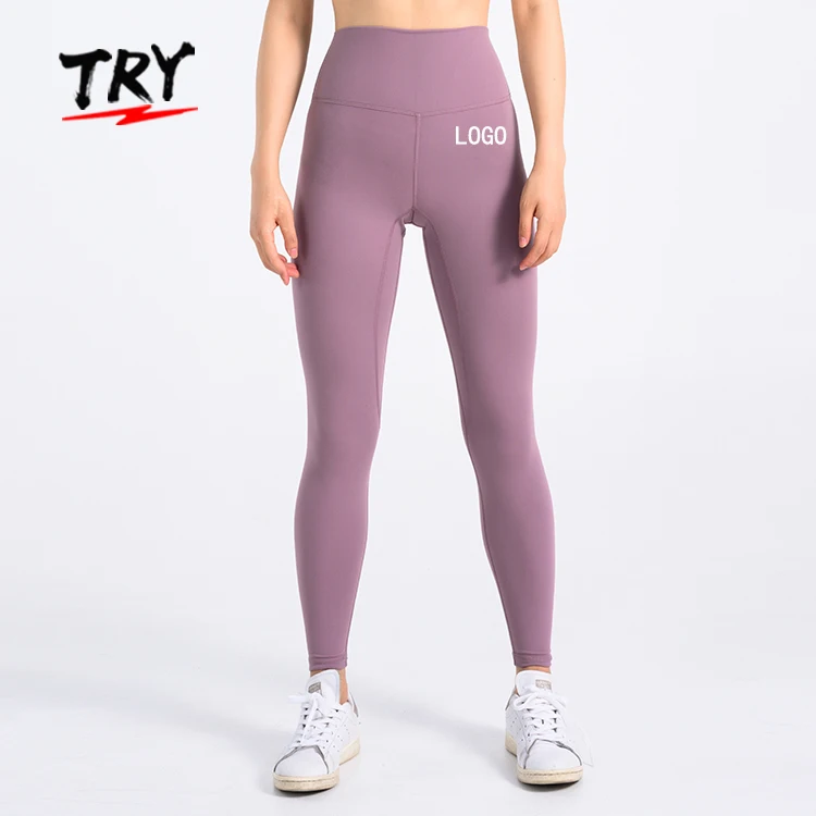 

SY9011 Women LuLu Align Legging Yoga Fitness High Waist 75% Nylon 25% Spandex Interlock Squat Proof Buttery Soft Tights