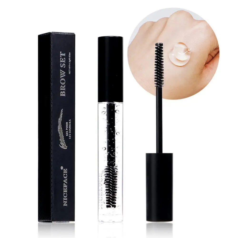 

Niceface Cosmetics Clear Eyebrow Gel Waterproof Transparent Eyebrow Fixed Gel Long Lasting Eyelash Fix Gel Makeup