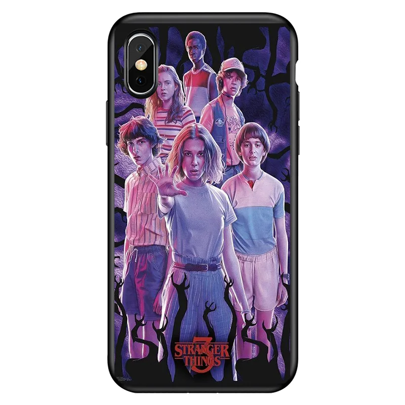 

Hot Sale Stranger Things Season 3 Phone Case TPU Protect Phonecover, Customized colors