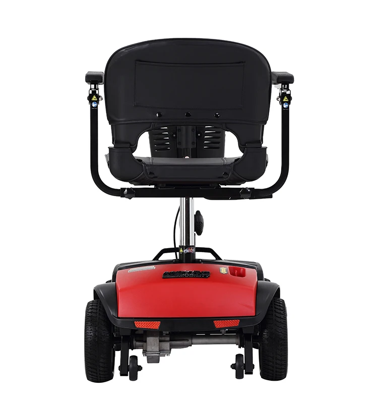 Rehabilitation Therapy Supplies Foldable Lightweight Travel Electric Mobility Handicapped Scooter