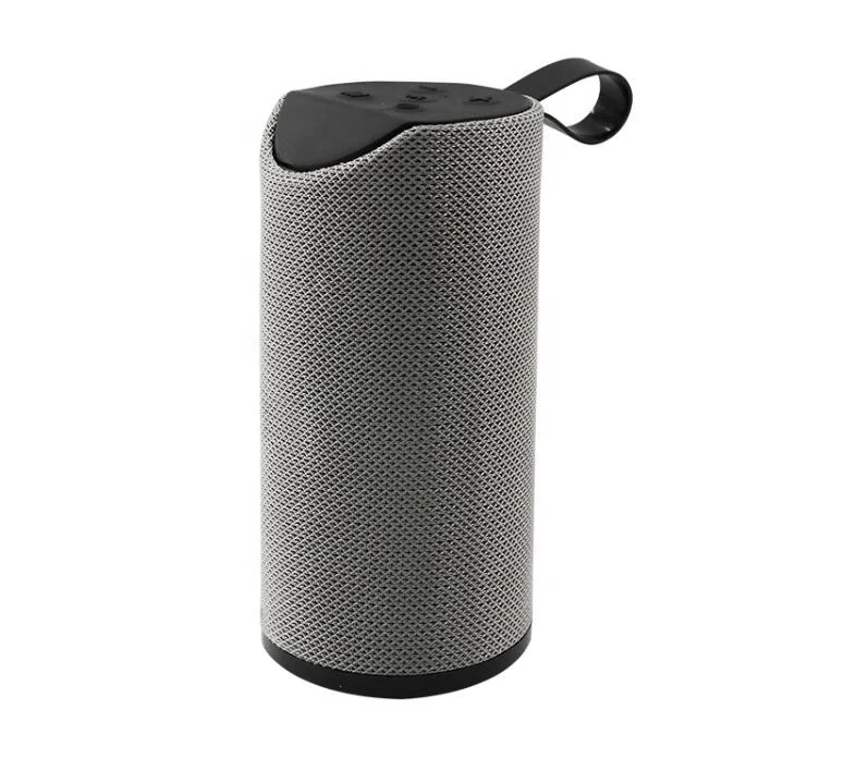Fabric Covering Portable Wireless Bluetooths Speaker with Sound and Bass for Smartphone
