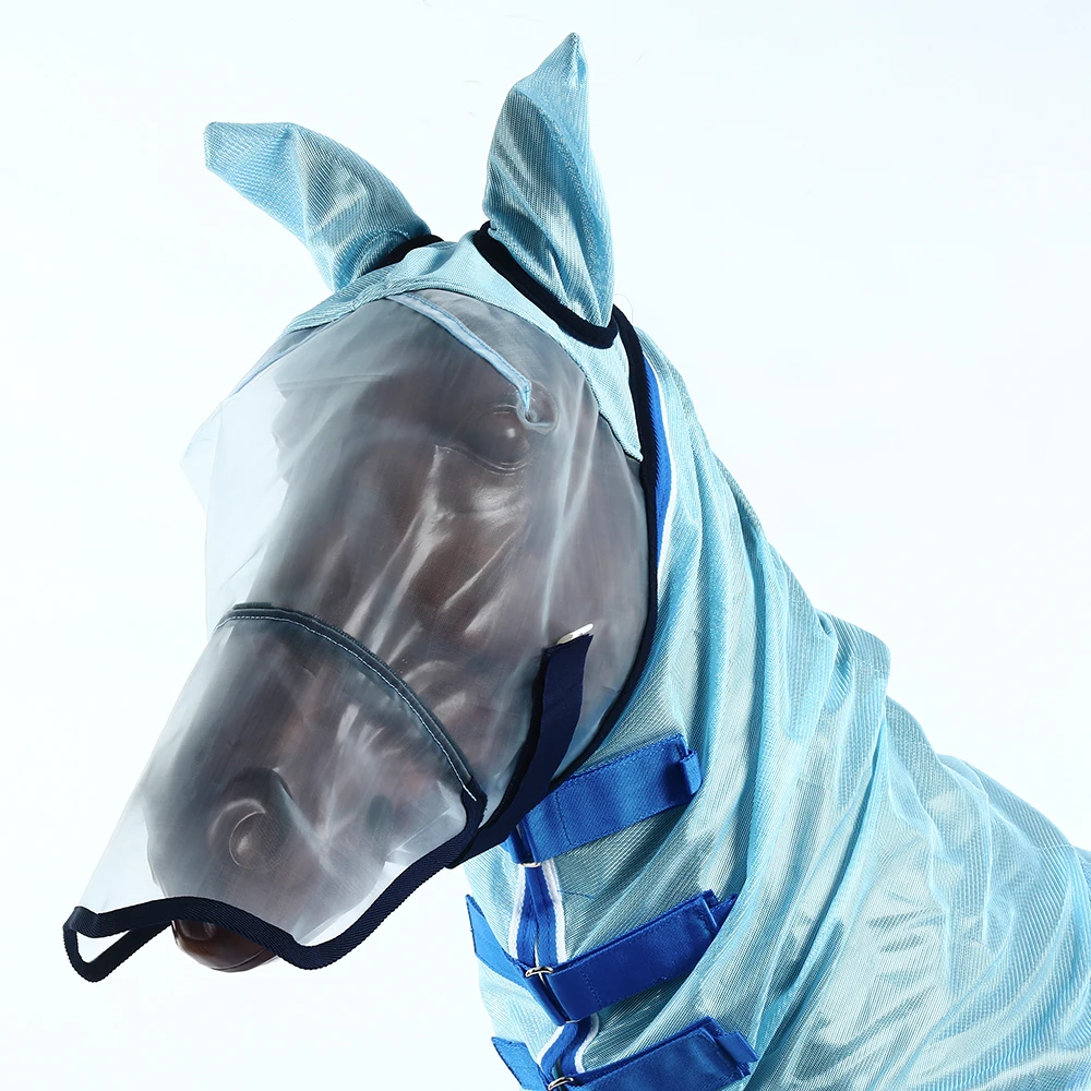 

Wholesale horse rug blankets Sheet with Neck High Quality Breathable mesh summer horse rugs