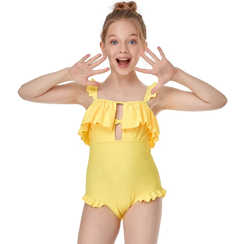 

Custom Baby Girls Swimsuit One Piece Kids Bathing Suit Little Girls swimwear