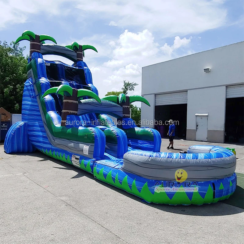 inflatable slide for above ground pool