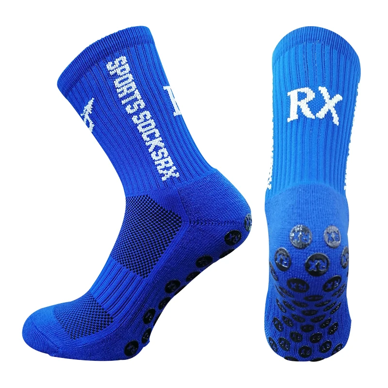 

2021 high quality non slip shoes and socks customized football socks and wholesale customized socks
