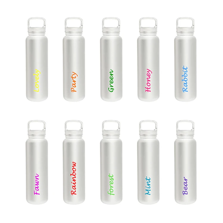 

Everich Double Wall custom stainless steel insulated water bottle with straw, Customized color