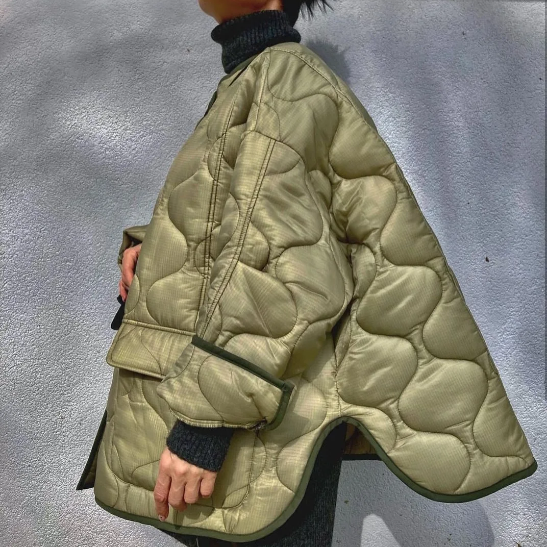 

Hot sales winter puff sleeve casual fashion shiny puffer jacket plus size women bubble jacket