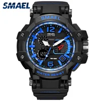 

Smael 1509 Shock Outdoor Sports Watches Digital LED 50M Waterproof Military Army Alarm Men Watch