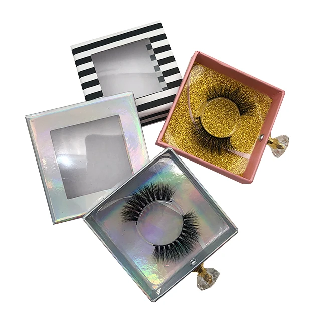 

Wholesale Eyelash Box 2020 New Style Custom Private Label Packaging
