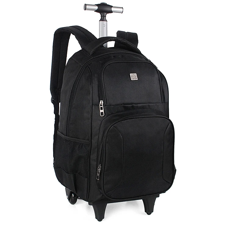 

Custom Travel School Trolley Laptop Bag Backpack With Wheel, Customized