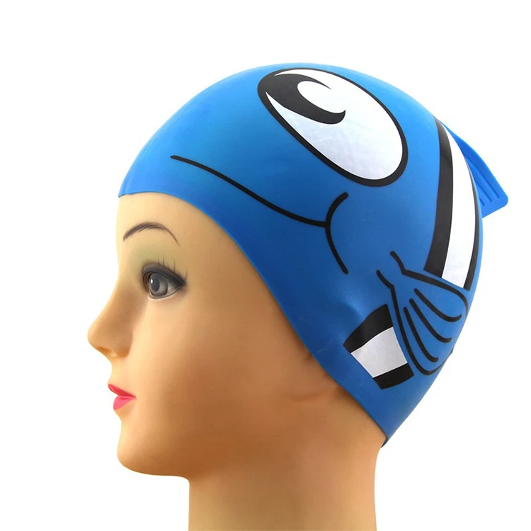 

Silicone children swimming cap, Customized
