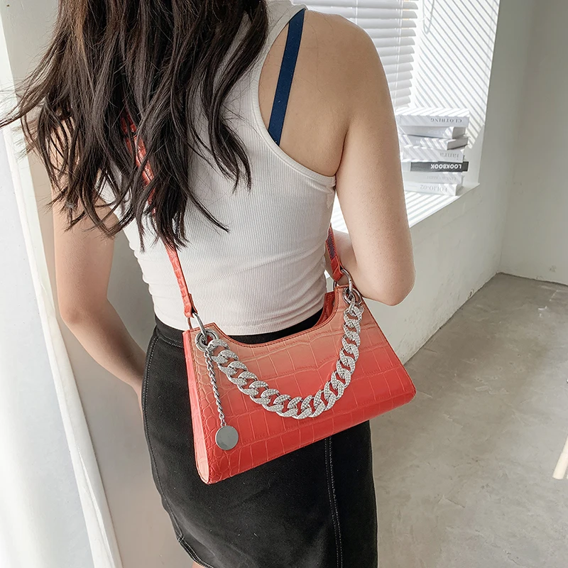 

Luxury Fashion Ladies Designer Chain Bags Women Hand Bags Crossbody Purses and Handbags for Women, 10 colors